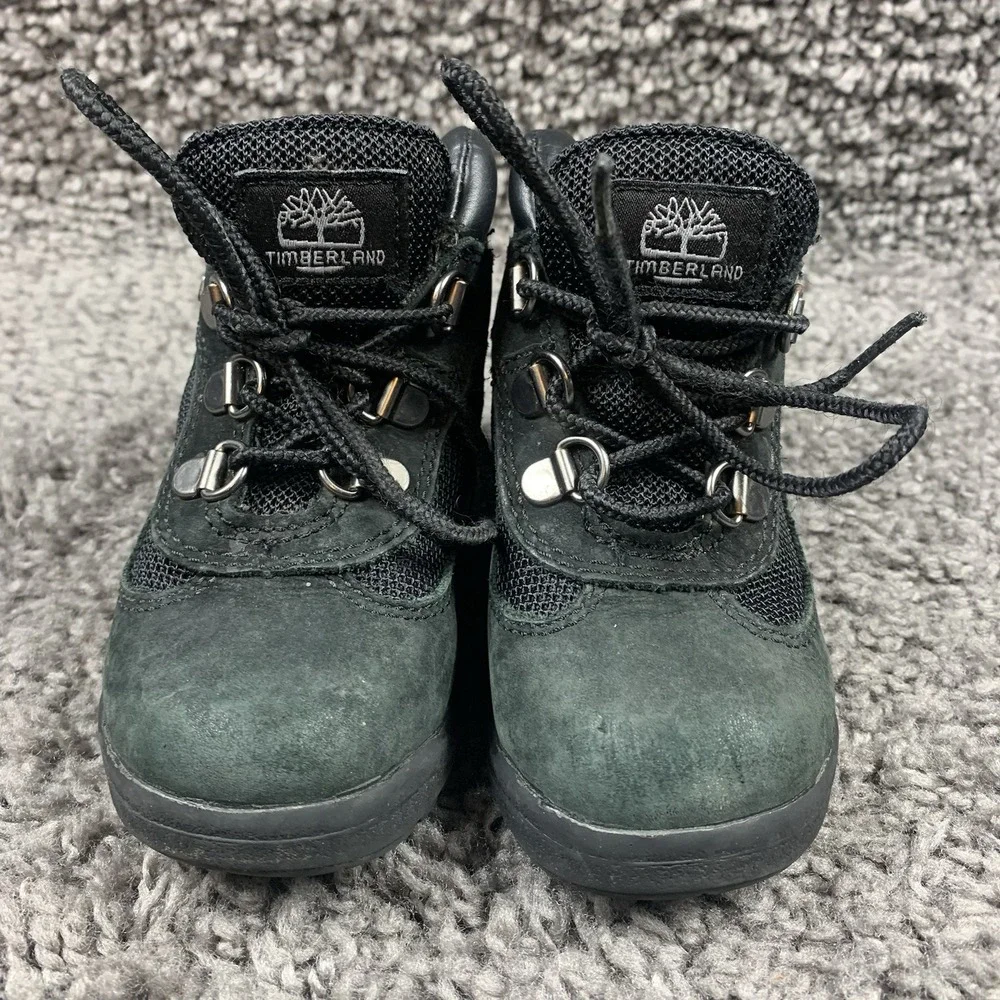 Timberland Toddler Field Boots Black Size 8
